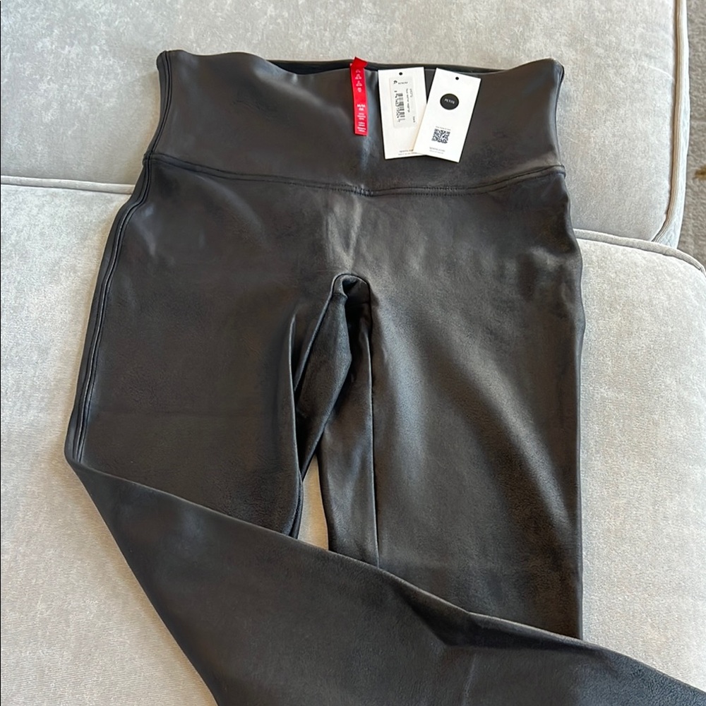 SPANX Black High-Waist Leggings